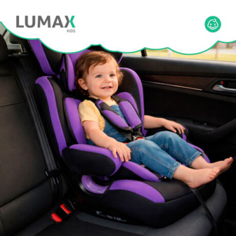 Silla para Auto Booster 3 en 1 Next Generation Lumax Kids Violeta