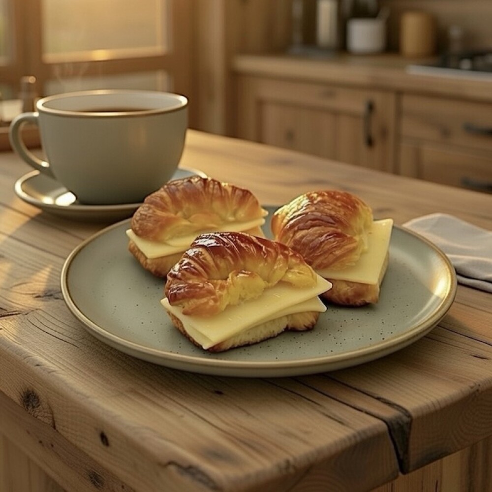 6 Medialunitas de Queso 6 Medialunitas de Queso