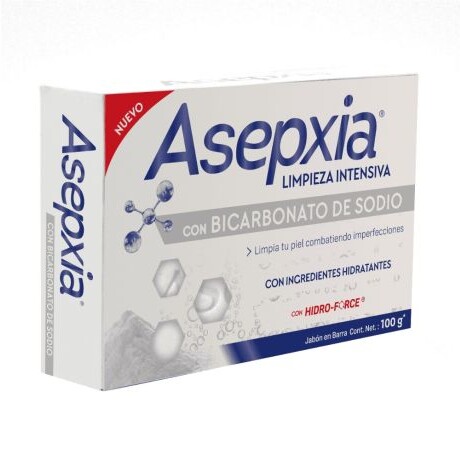 Asepxia Jabón Bicarbonato de Sodio 100g – Higiene Facial Diaria Asepxia Jabón Bicarbonato de Sodio 100g – Higiene Facial Diaria
