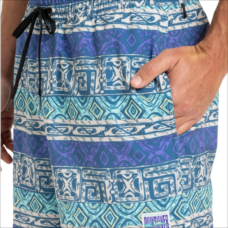 Voley Quiksilver Mercury - Azul Voley Quiksilver Mercury - Azul