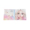 Libro con stickers Top Model - Dress me up Maquillaje