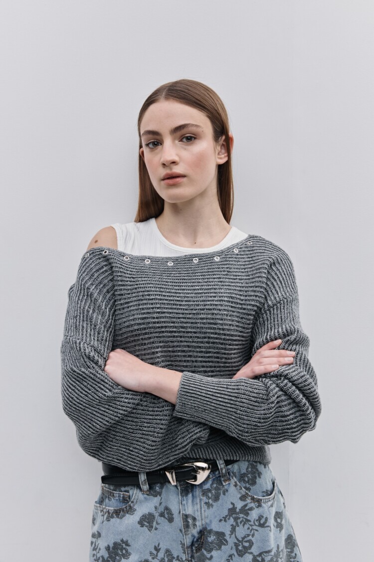 SWEATER TASMIN Gris