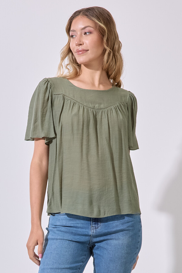 Blusa Puntilla VERDE