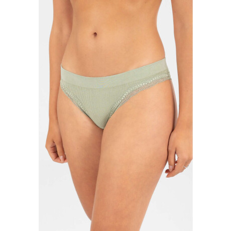 Bikini camelina Verde malva