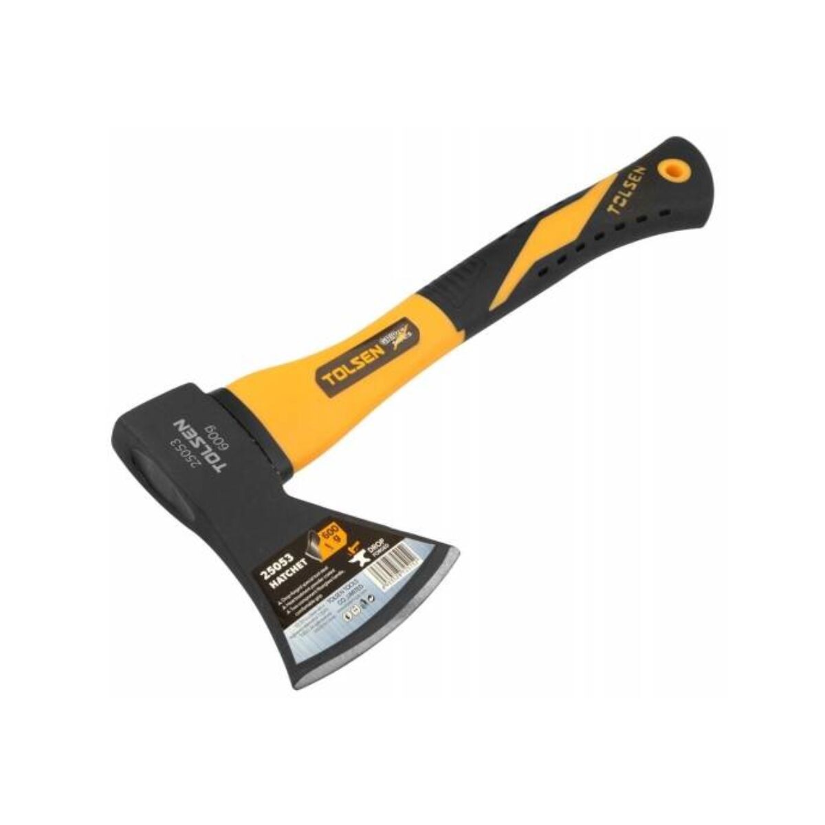 HACHA CABO FIBRA 800g TOLSEN Hacha Cabo Fibra 800g Tolsen