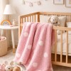 Manta peluche rosado Carters Manta peluche rosado Carters