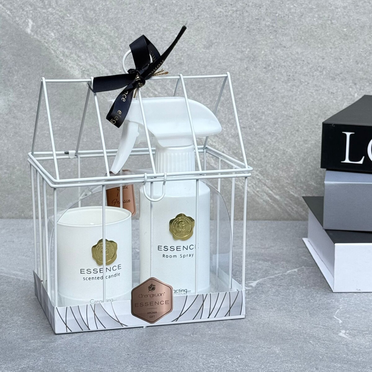 Juego Aromatizador De Ambiente Vela Y Fragancia 200ml 