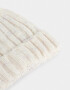 Gorros Infantiles Gorro Tejido Infantil Con Pompón - Blanco Crudo