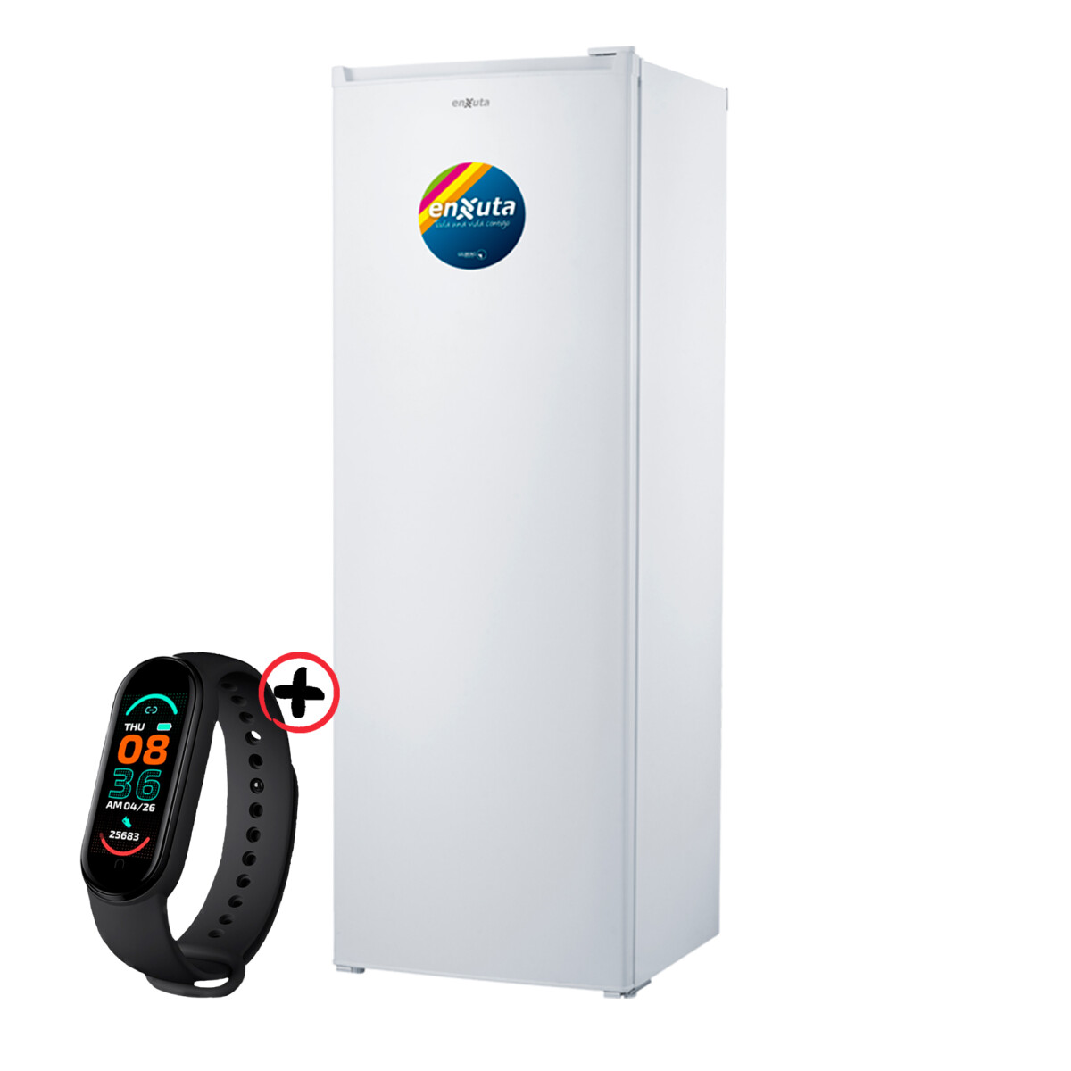 Freezer Vertical Fvenx22242 Enxuta 7 Canastos + Smartwatch 