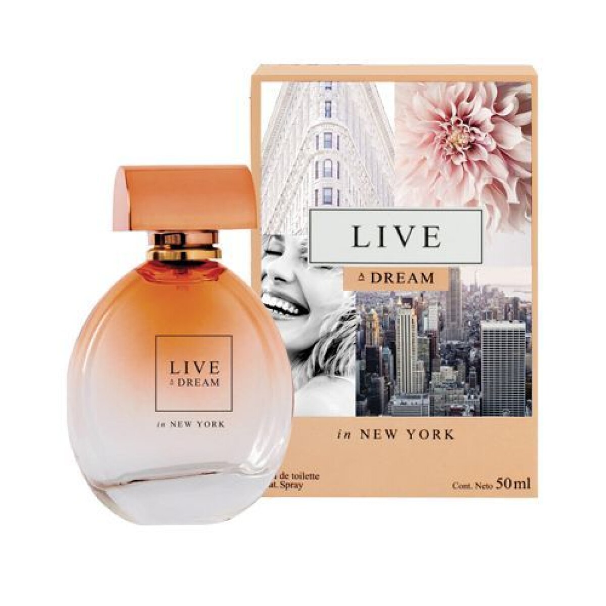 FRAGANCIA LIVE IN NEW YORK EDT 50 ML 