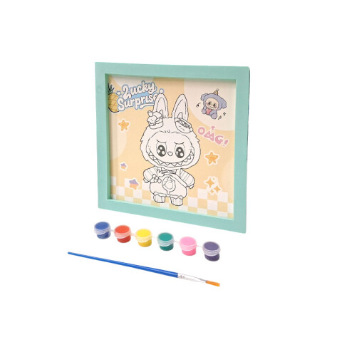 Cuadro portarretrato para dibujar c/accesorios DIY Cuadro Portarretrato Para Dibujar C/accesorios Diy