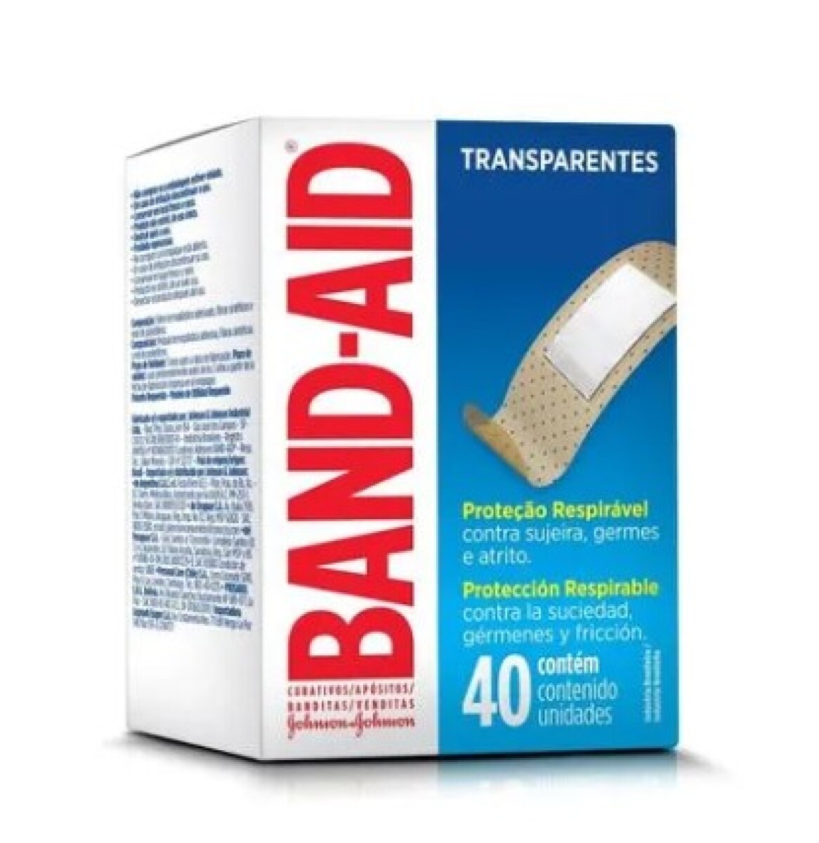 Band-Aid curitas - Transparentes x40 