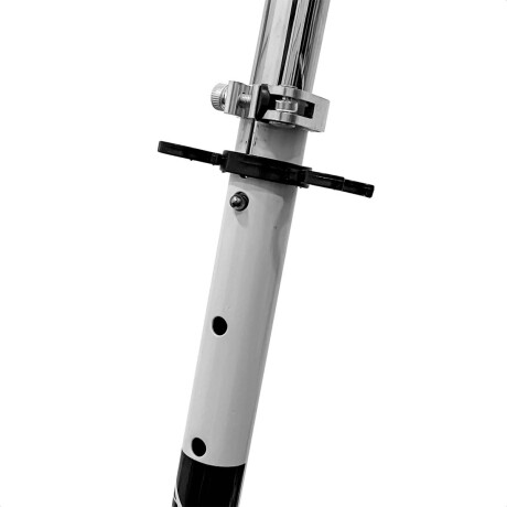 Monopatin Scooter Plegable Rueda Grande 200 Mm Blanco