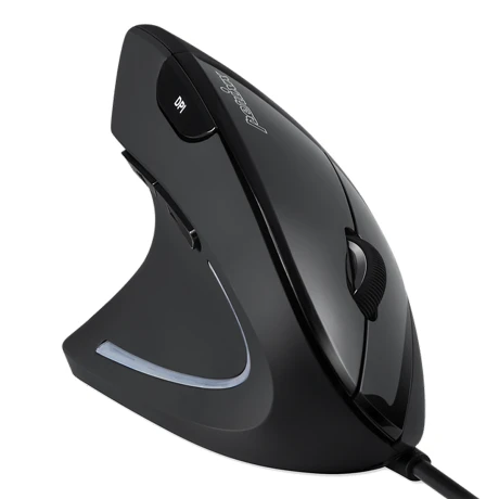Mouse Zurdo Ergonómico Usb Perixx 513 001