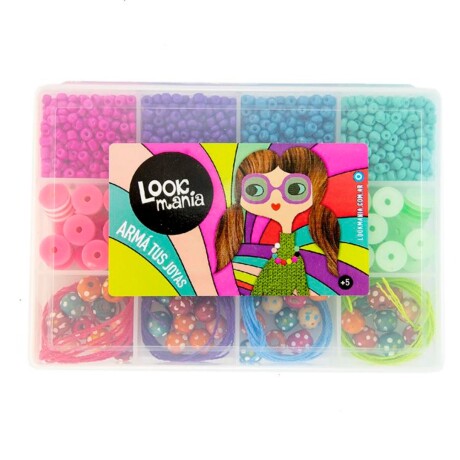 Kit Para Crear Pulseras Caja con 12 Divisiones Look05 001