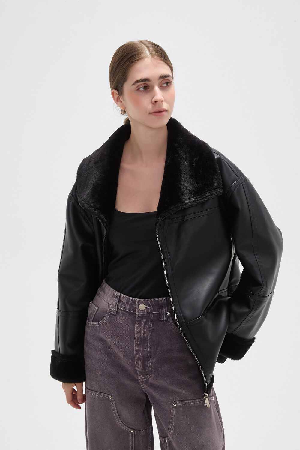 Campera Meredith Negro