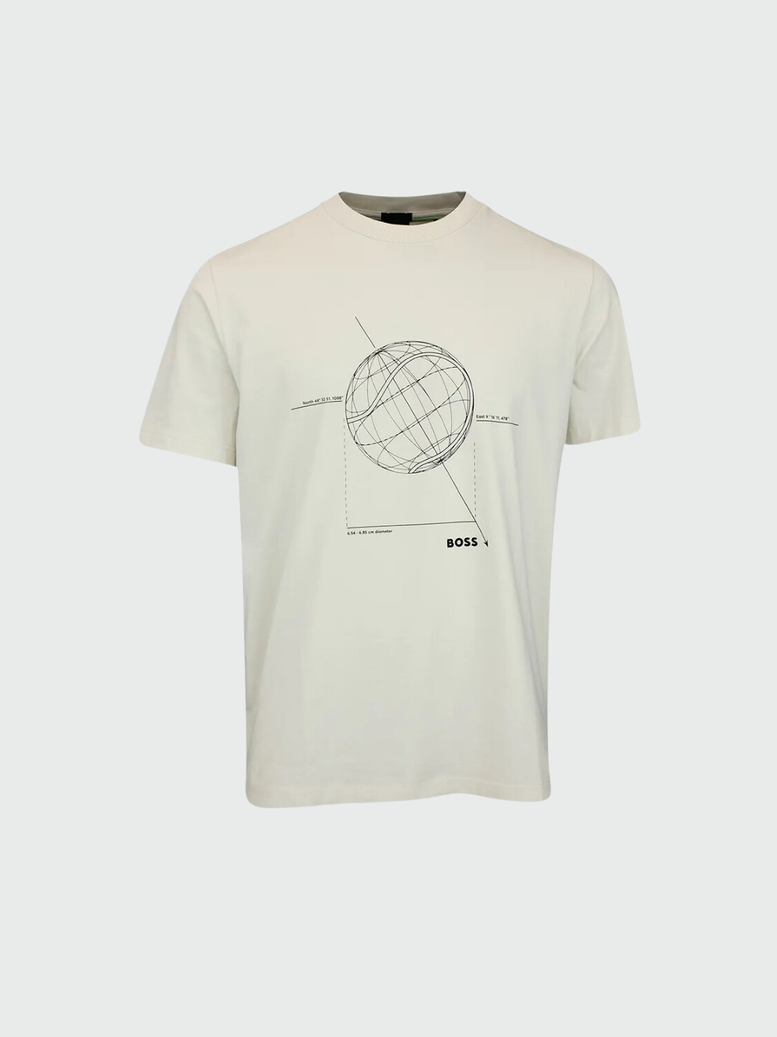 BOSS - Remera TS_League Blanco Abierto