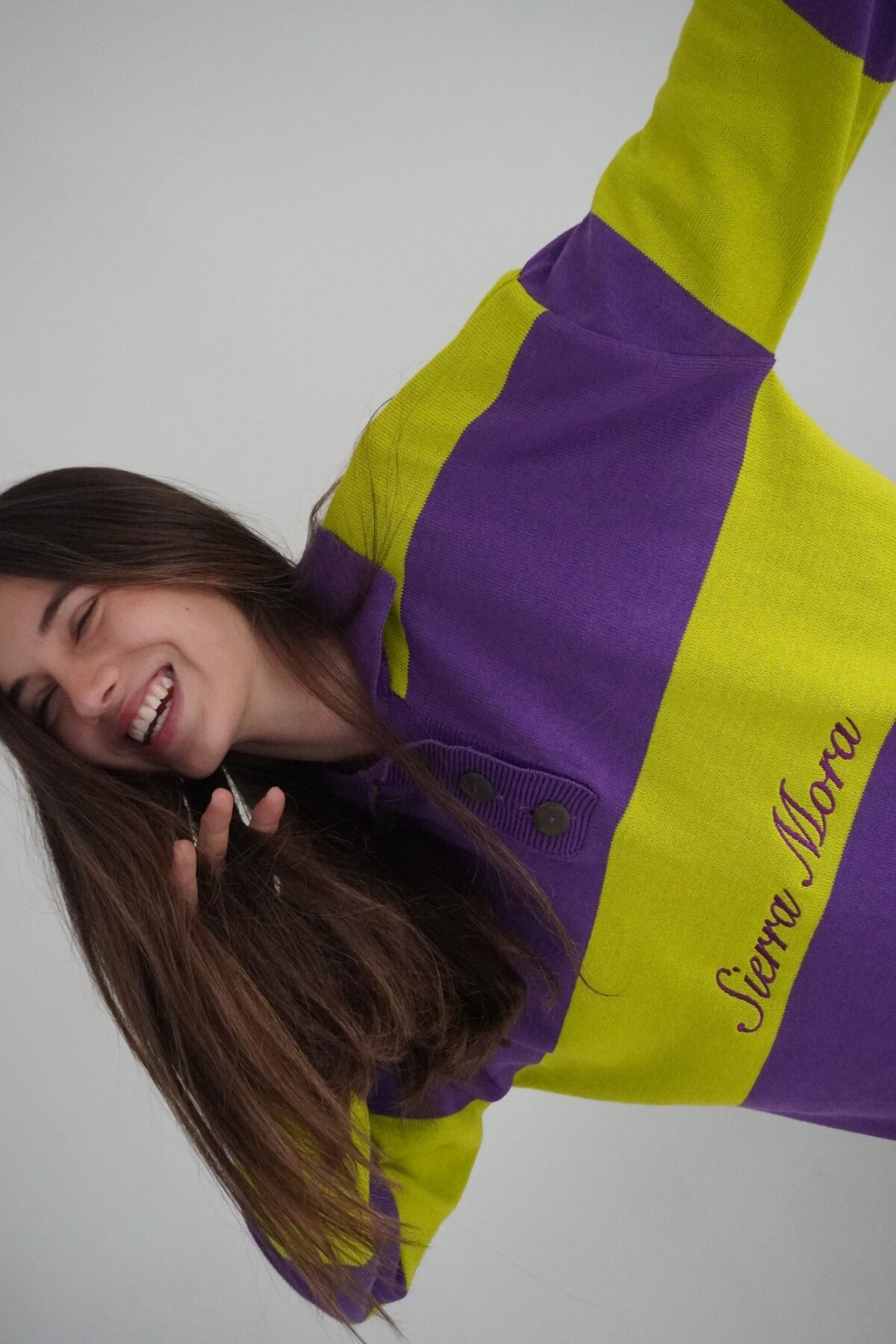 Heritage Sweater Violeta / Pistacho