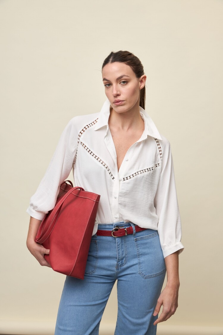 CAMISA CASTELLO Crudo