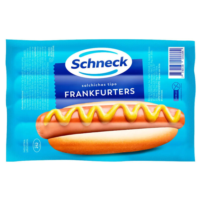 Panchos Schneck Cortos x8 Panchos Schneck Cortos x8