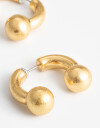 Aros Pasantes Metal Aros Pasantes Metal - Dorado Oro Amarillo