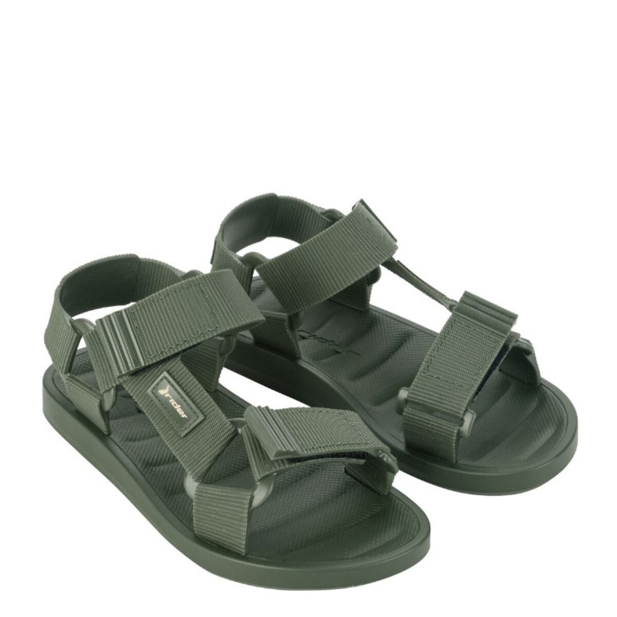 Sandalias Infantiles Rider Free Style II - Verde - Beige 