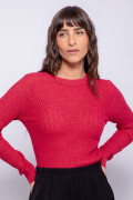 SWEATER MANU Rojo Granadina