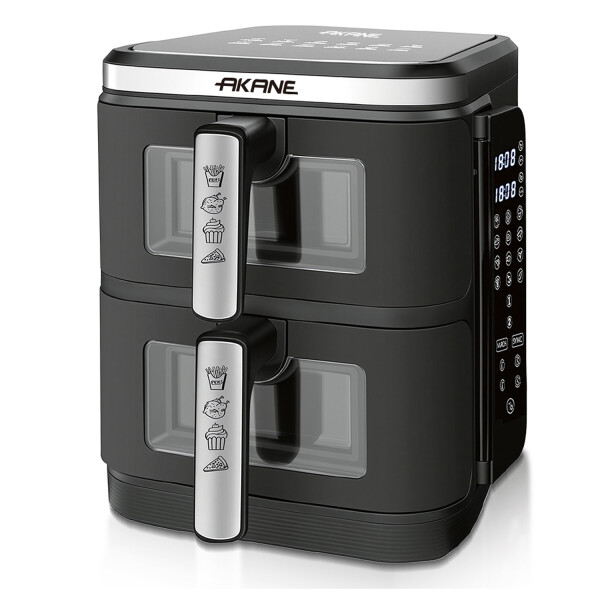 Freidora De Aire Akane Doble Canasto 11 L 2800 W A.850006 FREIDORA SIN ACEITE AKANE A.850006