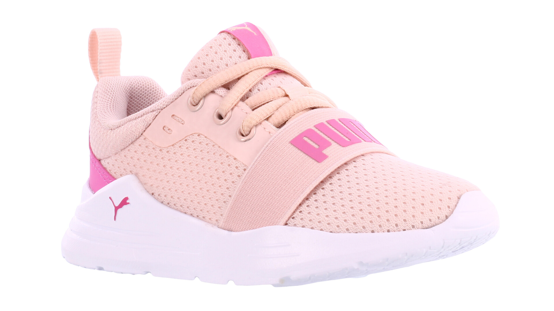 Championes Infantiles Puma Wired Run PS Jrs - Rosa - Violeta Malva 