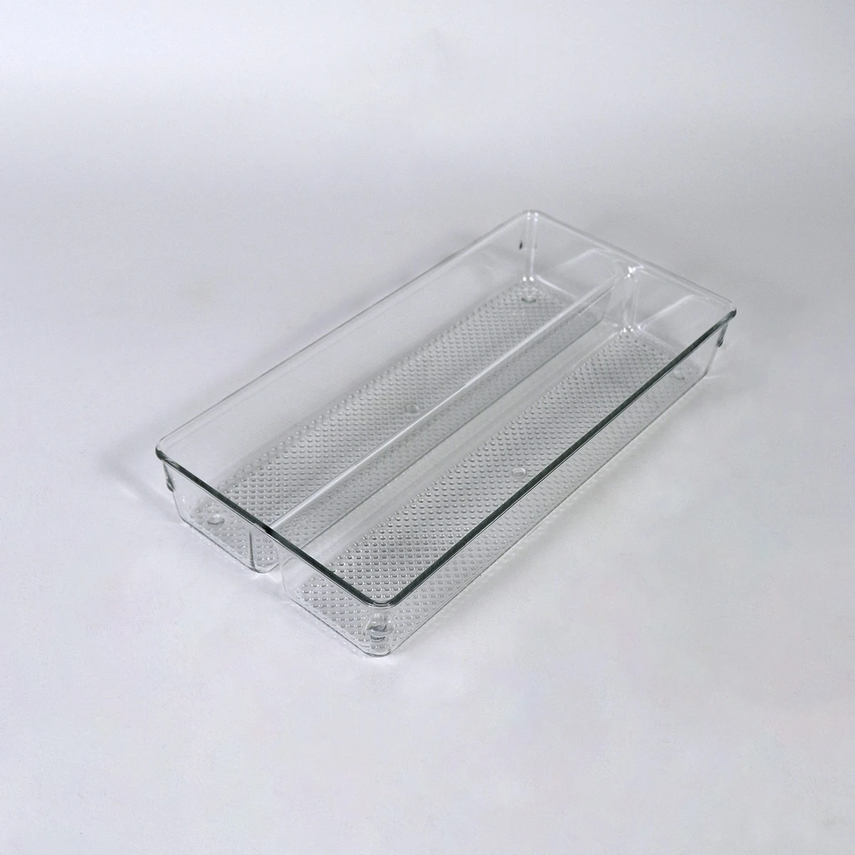 ORGANIZADOR RECT ACRIL TRANSP 30.5X15X5CM 