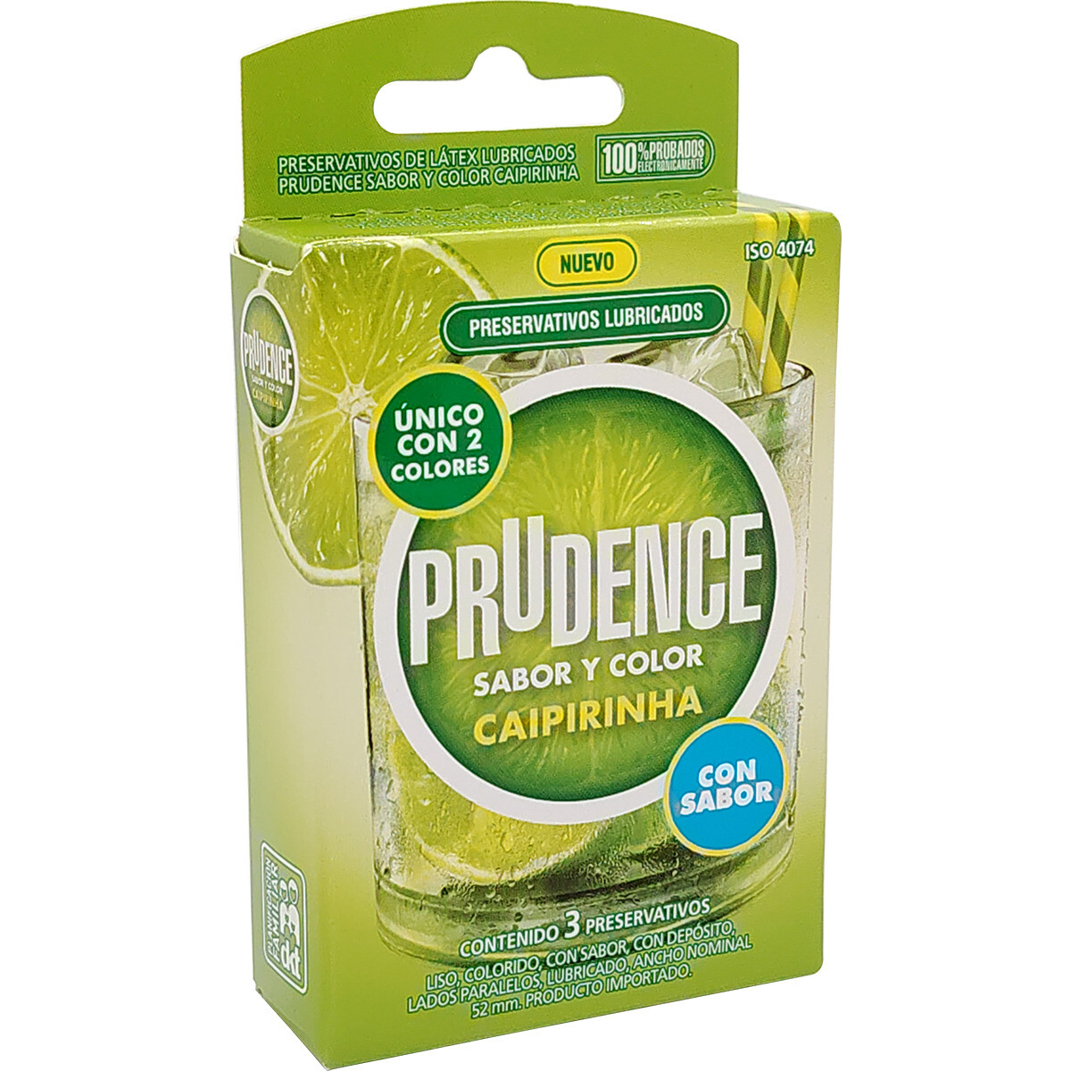 PRUDENCE PRESERVATIVOS CAIPIRIÑA CJ X 3 