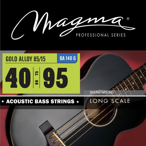 Encordado Bajo Acústico Gold Alloy 040-095 BA140G Encordado Bajo Acústico Gold Alloy 040-095 BA140G
