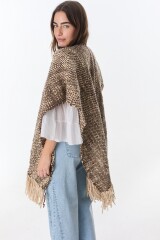 Ruana Cover Te/Marron