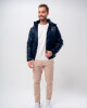 CHAQUETA PUFFER COM CAPUZ Azul marino