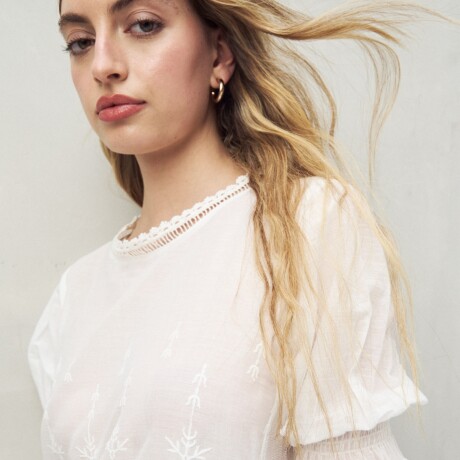 BLUSA MILAN Blanco