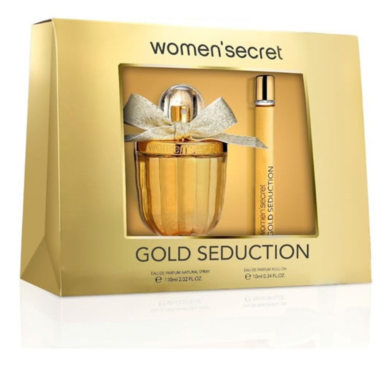 Perfume Woman Secret Gold Seduction + Mini – Pack Fragancia Mujer