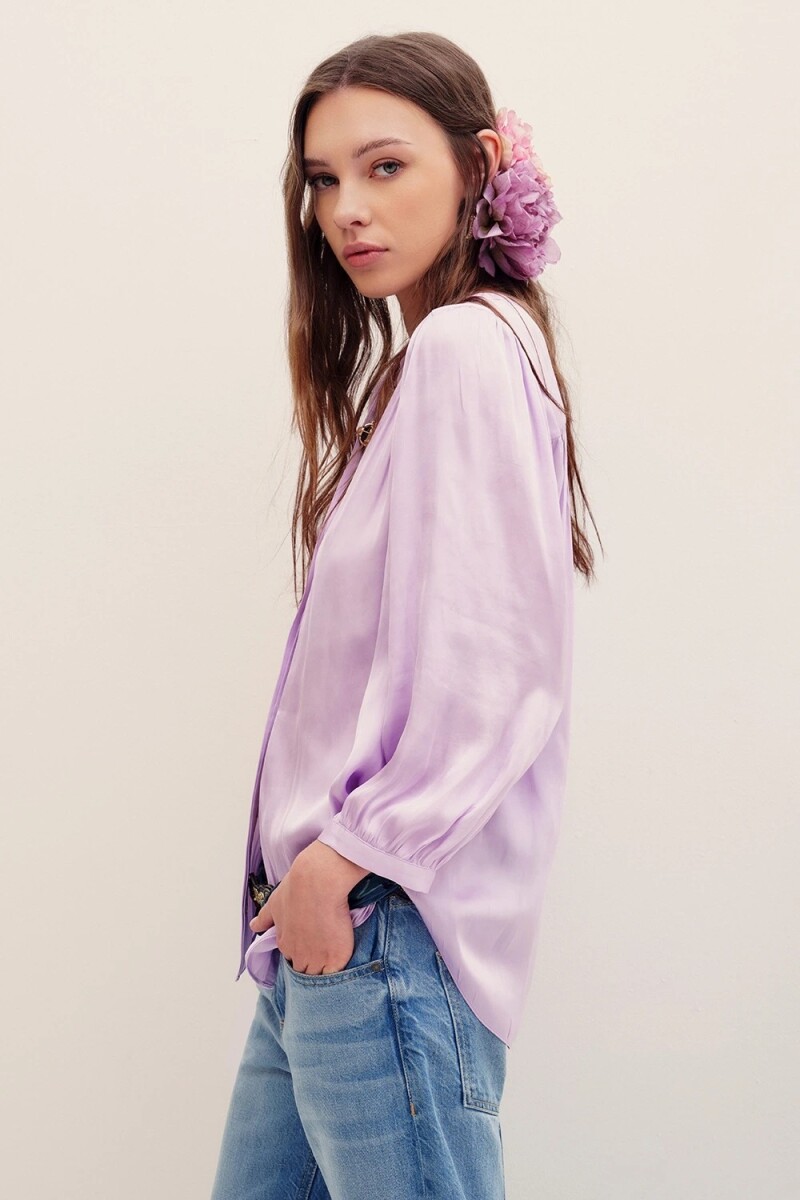 CAMISA COCKTAIL Lila