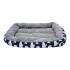 Cuna Cama Cucha Mascota Perro Gato Rectangular 50 X 37 Variante Ballenas