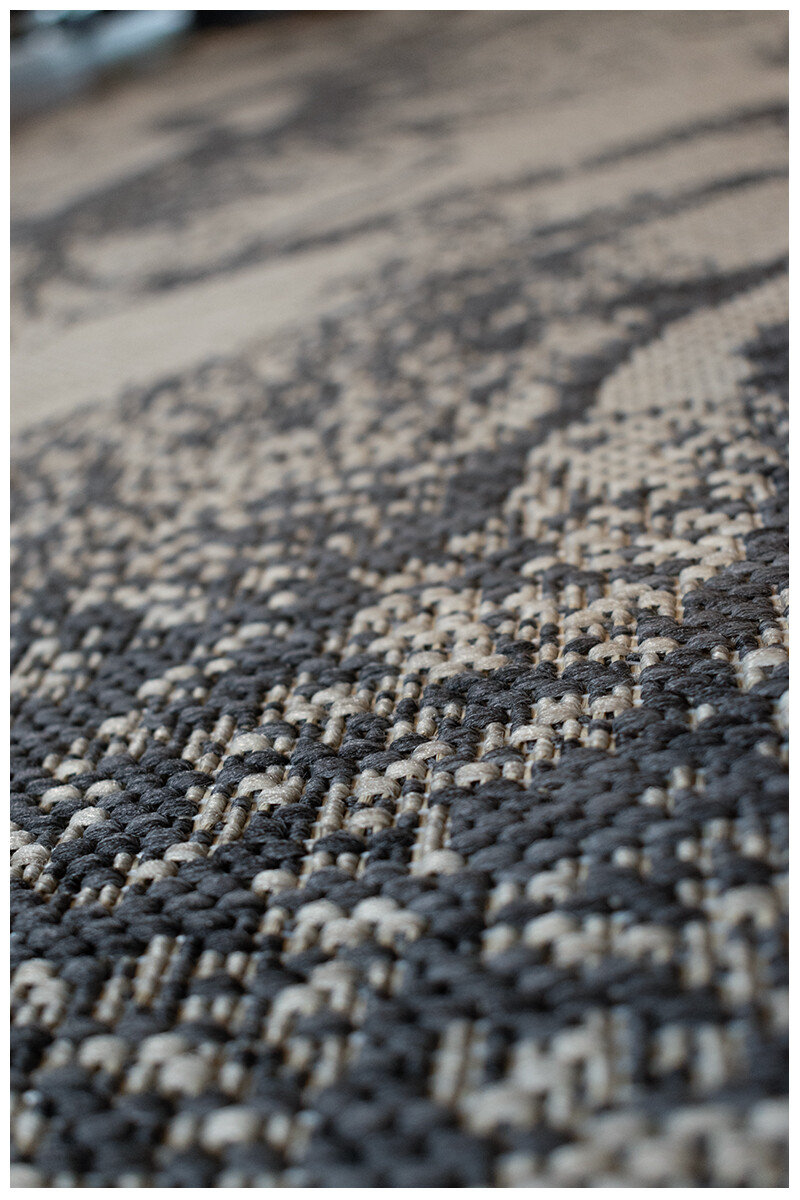 LINEO ALFOMBRA LINEO LIN/B097/3301/ 160X230 SAND/ANTHRACITE