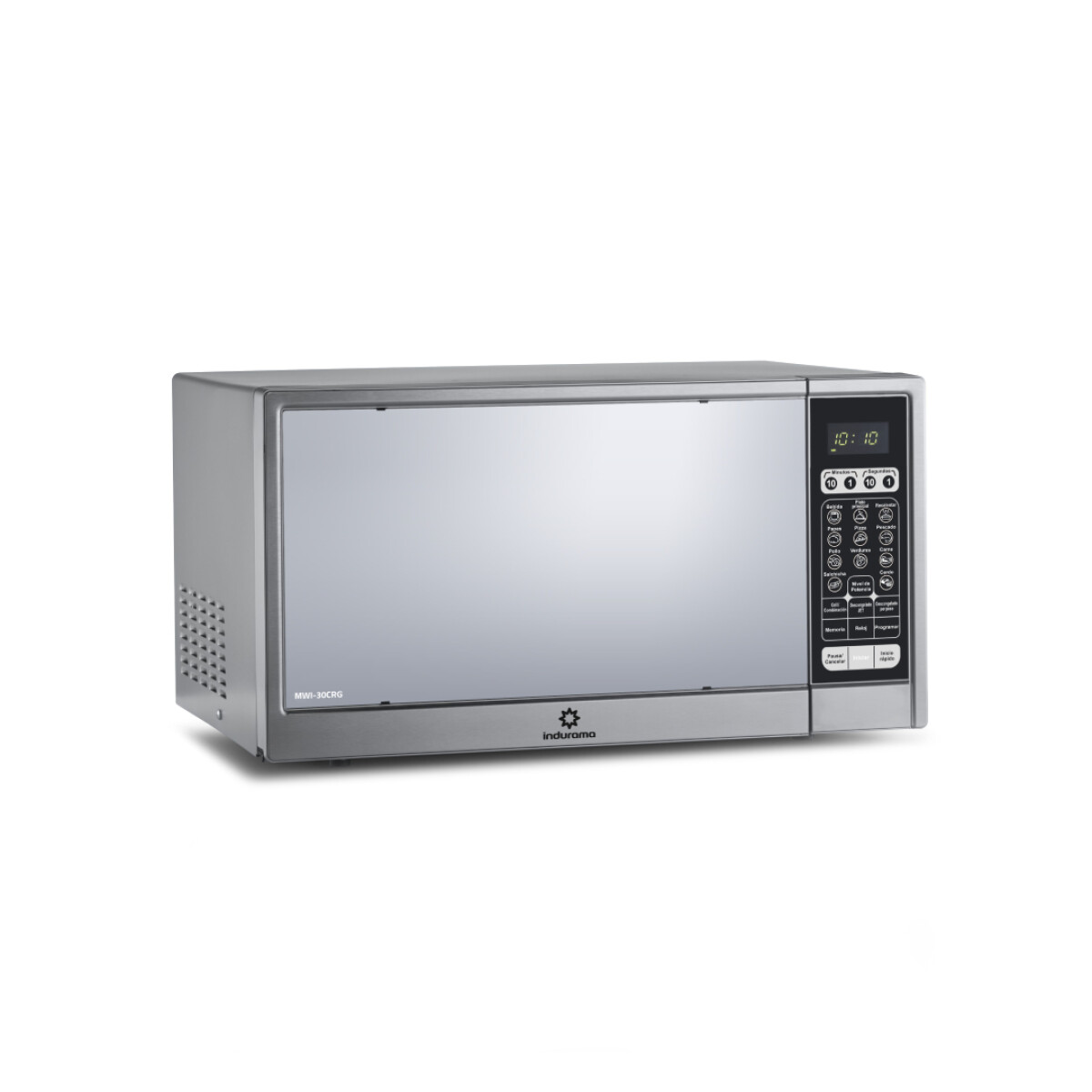 Microondas Indurama In-Mwi-30Crg 30Lts con Grill - Plateado 