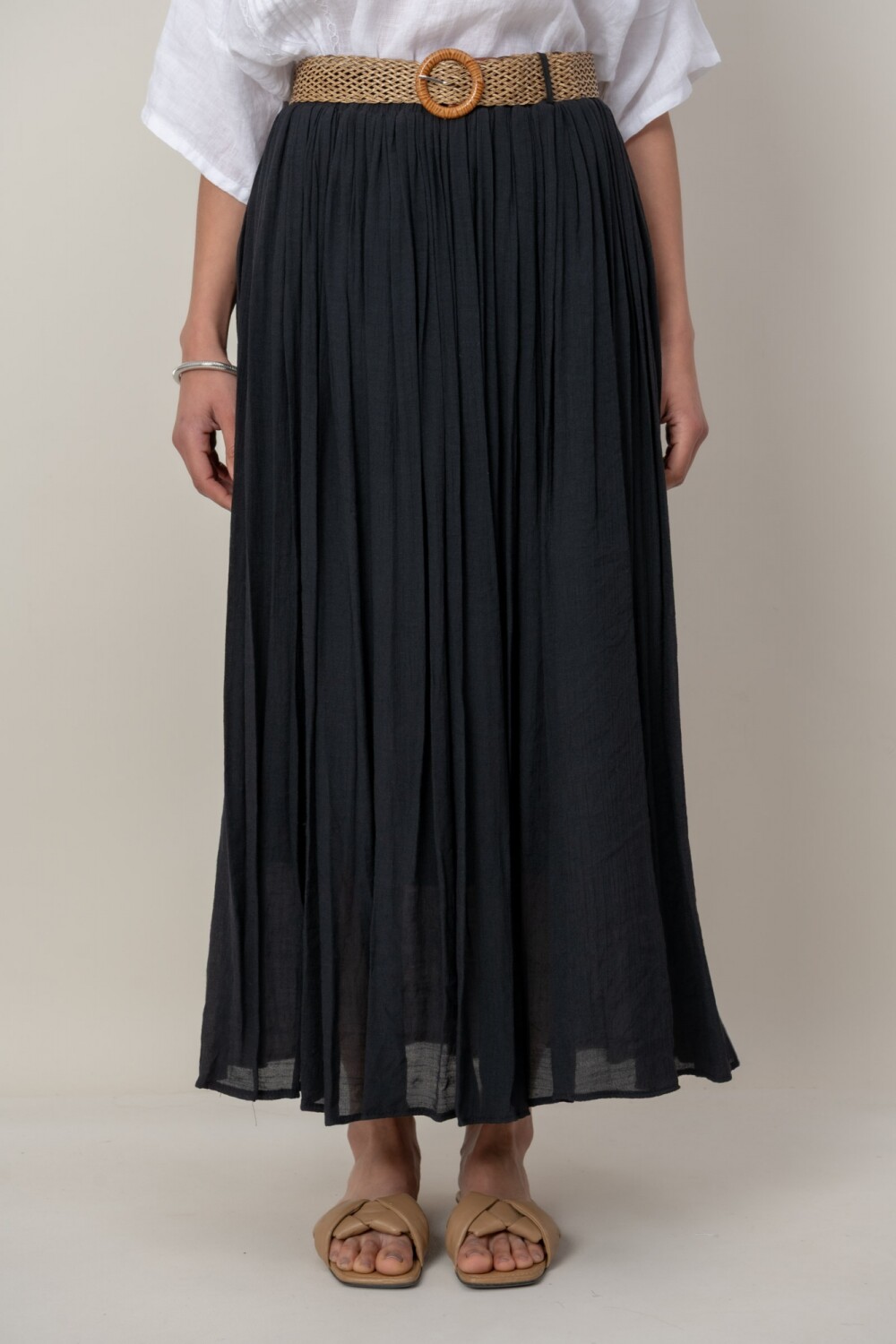 POLLERA MIDORI Negro