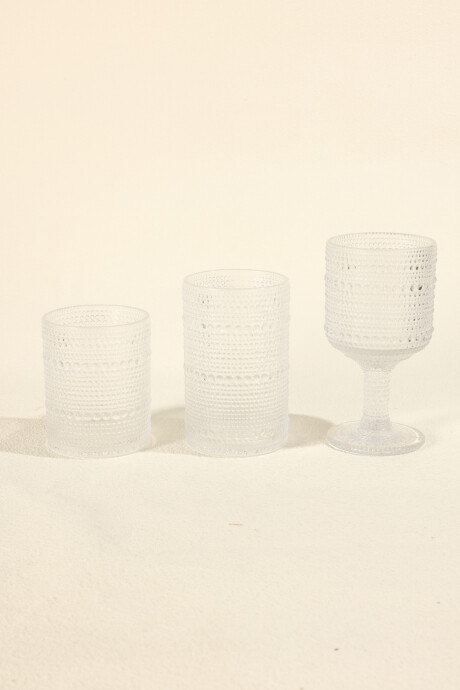 Vaso Mandalay Bajo Color Unico