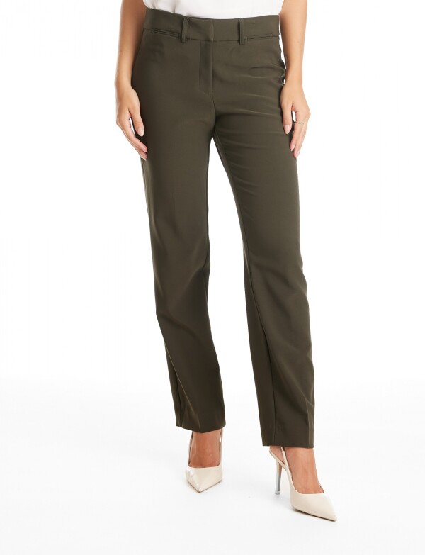 Pantalon Clasico OLIVA