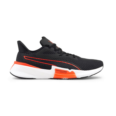 PUMA PWRFRAME Black/White/Orange