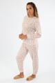 Pijama paisley full Blanco