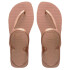 Sandalias de Mujer Havaianas Flash Urban Rosa - Dorado