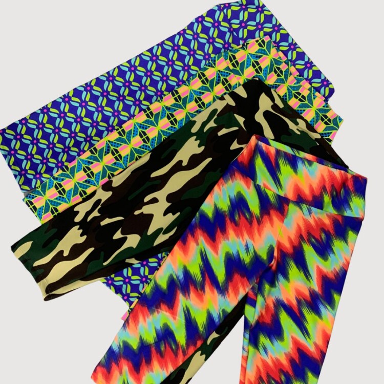 CALZA PESCADORA ESTAMPADA MULTICOLOR