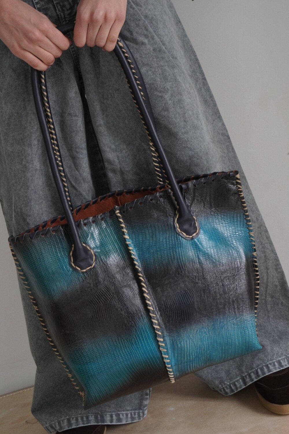 Winter Bag Turquesa / Negro
