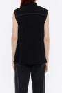 BLUSA FLUIDA LAZO Negro