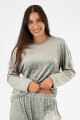Pijama winola velour animal Verde claro